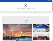 Tablet Screenshot of elhockey.co.uk